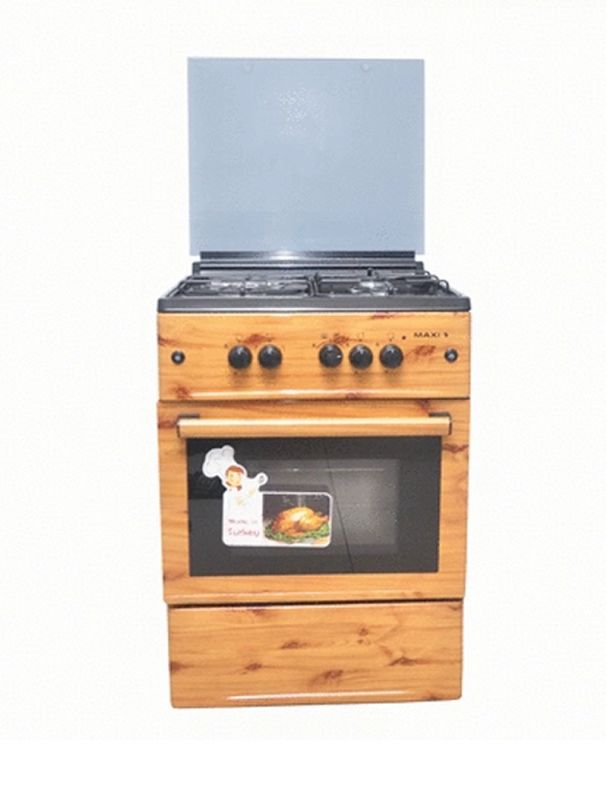MAXI  60x60 GAS COOKER - F6B31G2 (WOOD)
