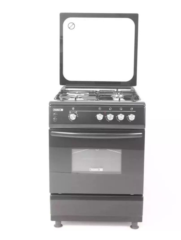 SCANFROST GAS COOKER - CK6302B (BLACK)